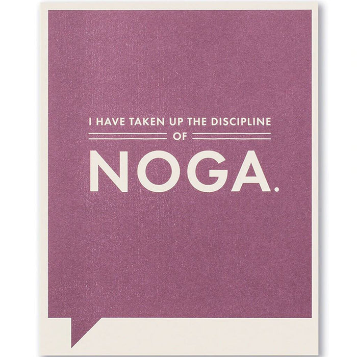 I Have Taken Up The Discipline, Farnk & Funny Card