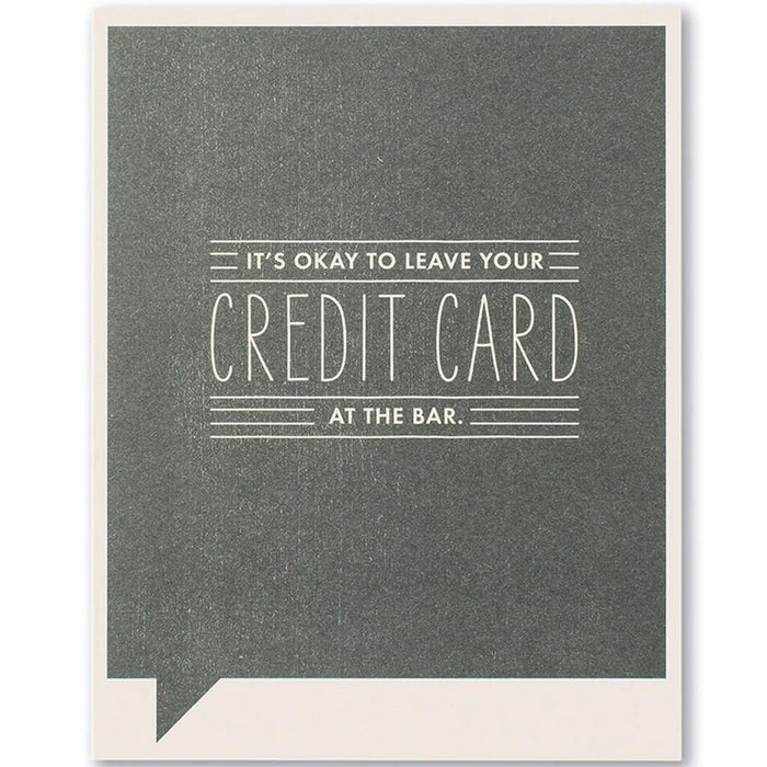 It's Okay To Leave Your, Farnk & Funny Card