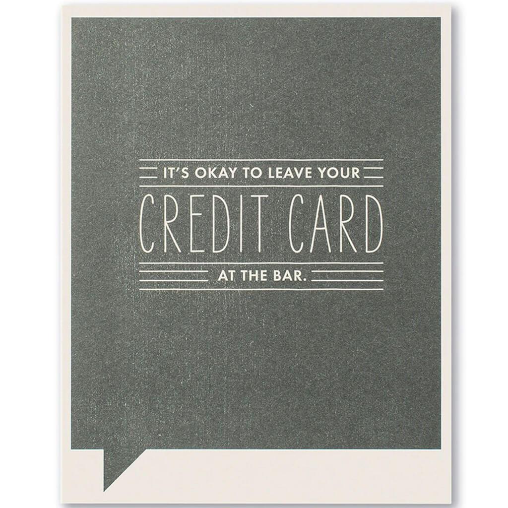 It's Okay To Leave Your, Farnk &amp; Funny Card