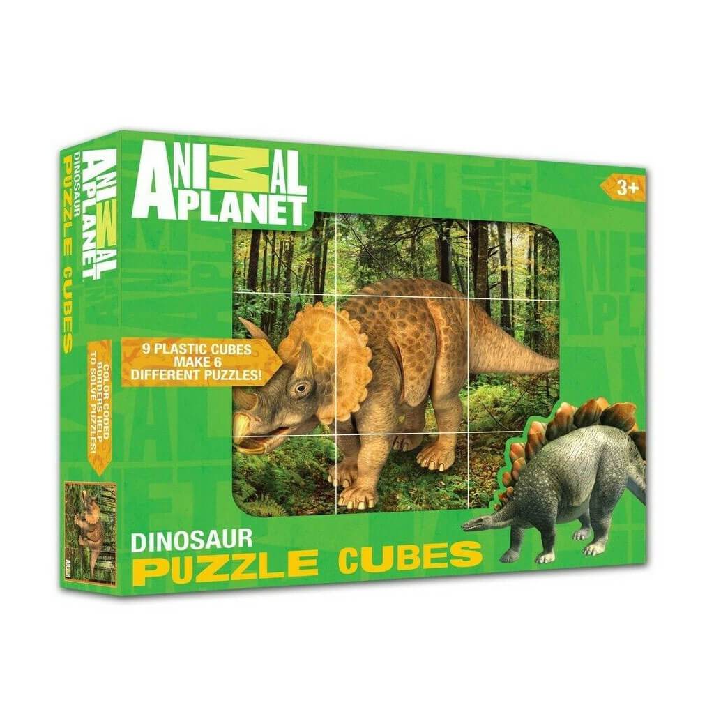 Animal Planet Puzzel Cubes Dinosaurs 
