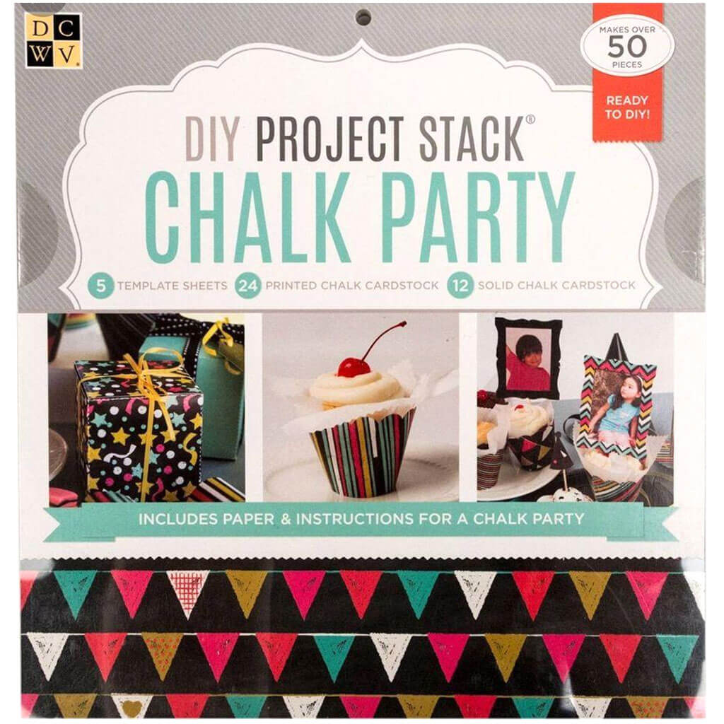 Chalk Party Project Stack 12in x 12in