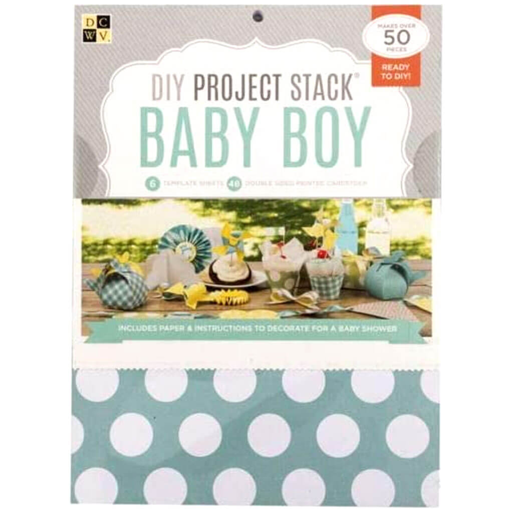 Baby Shower Boy Project 8 5in x 11in