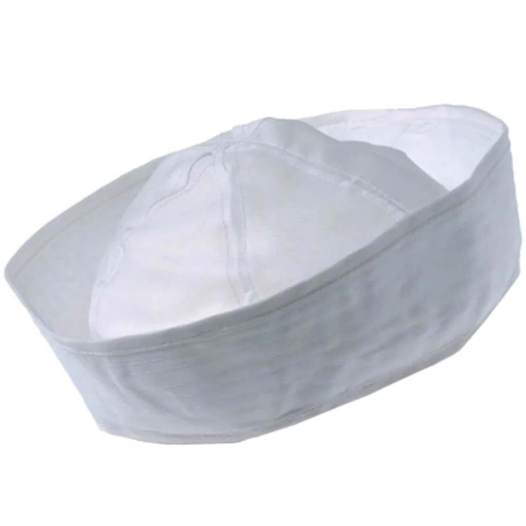 White Sailor Hat 