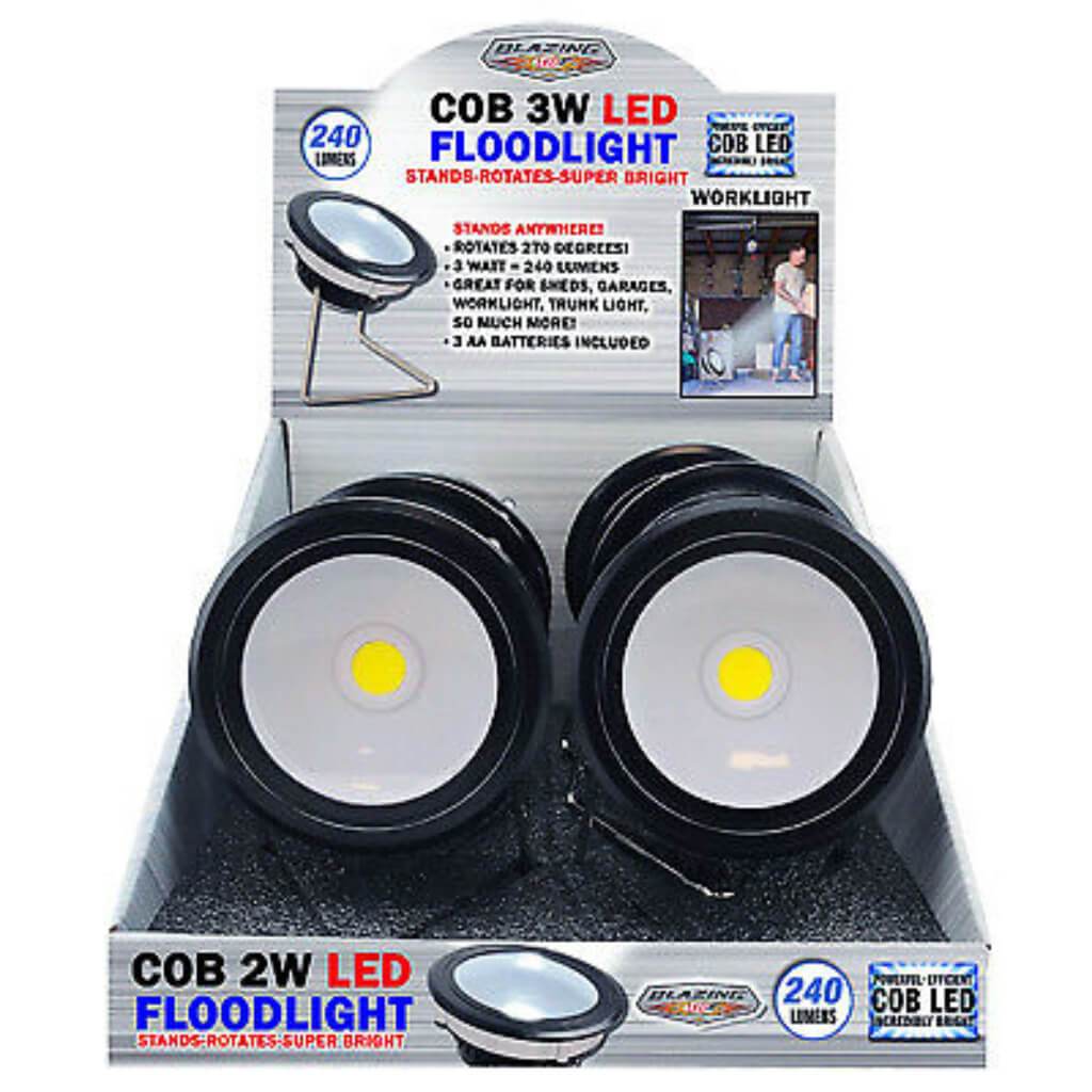 COB 3 WATT FLOOD WORK LIGHT 