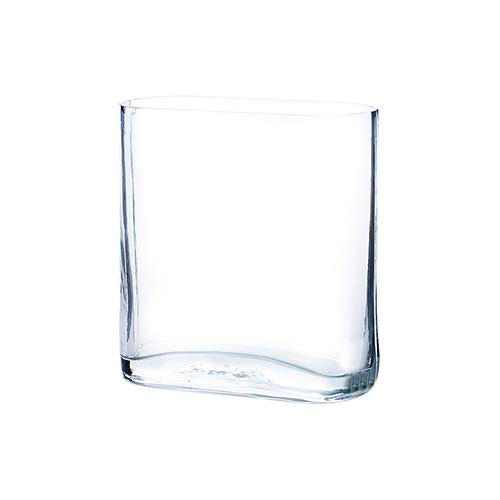 Clear Round Bubble Bowl Glass Vase 3" x 7" x 8" 