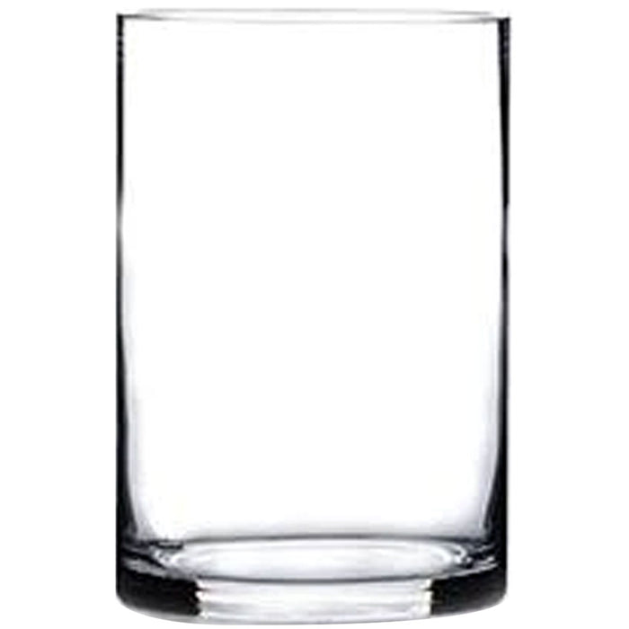 Clear Cylinder Glass Vase 3" x 5" 