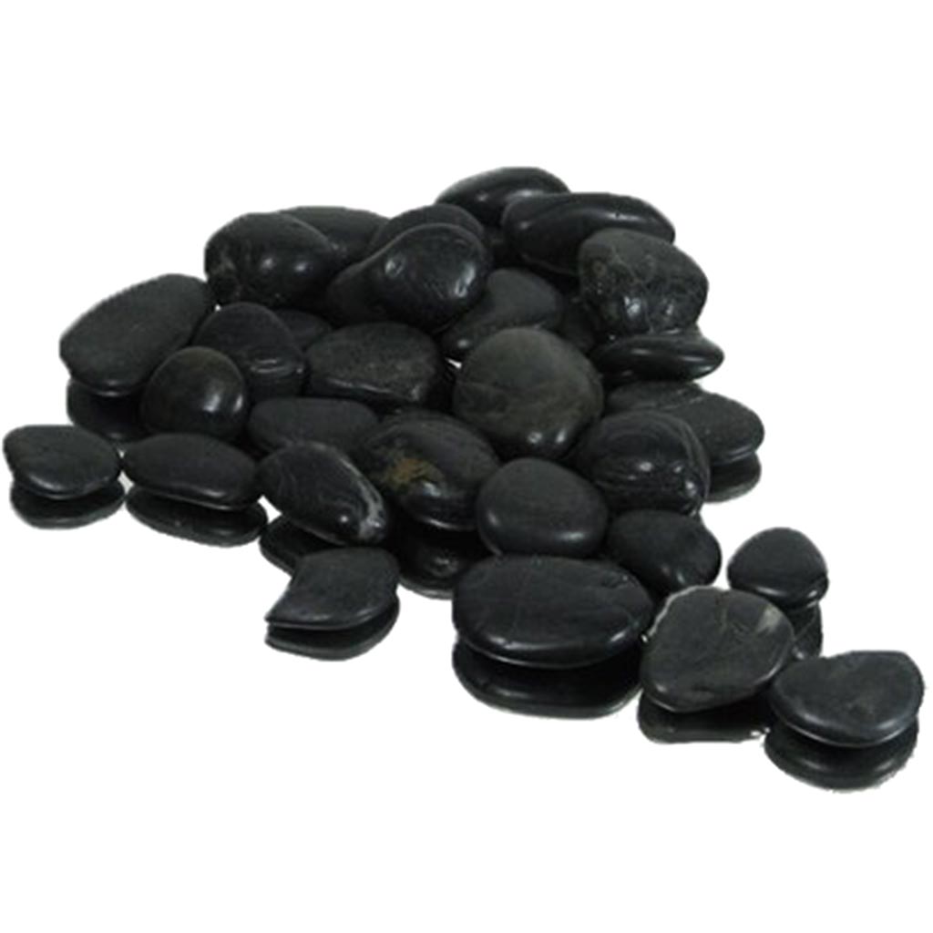 Decor Rocks Black, 2.2lb