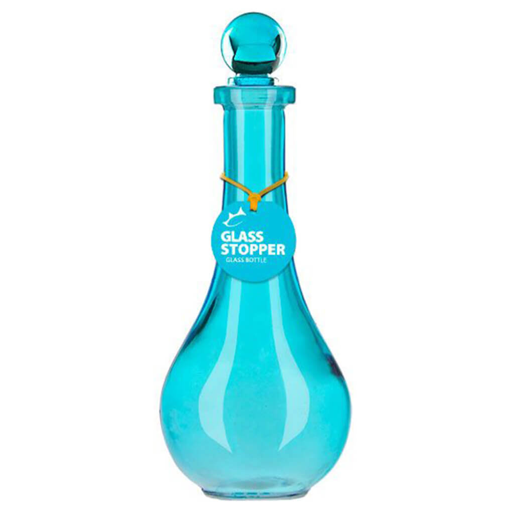 Aqua Drop Bottle with a Glass Top, 8oz