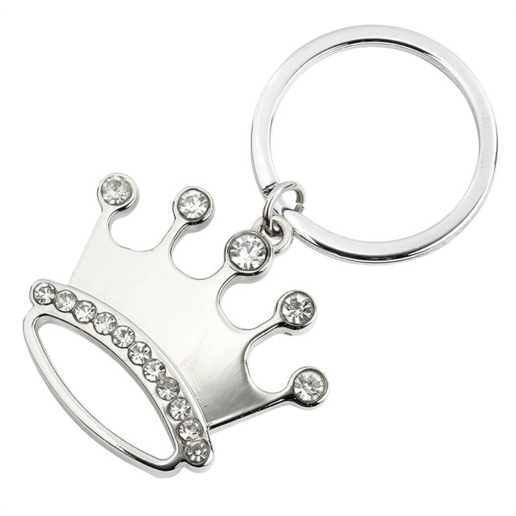 JEWEL CROWN KEY RING 