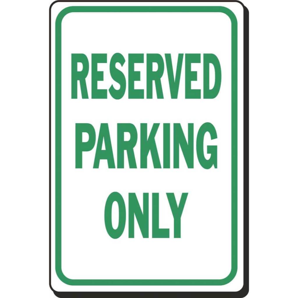 RESERVED PARKING ONLY-HD 