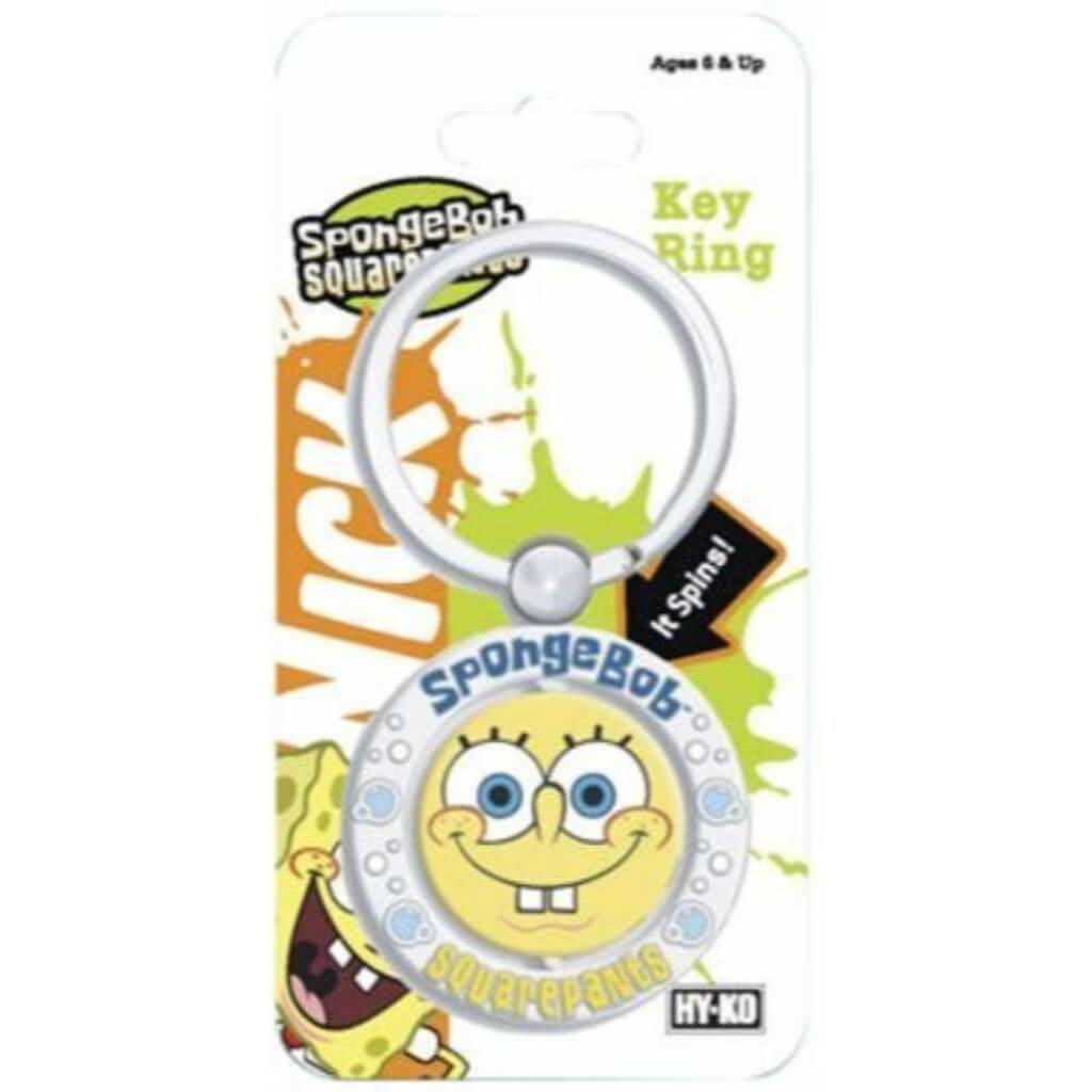 5PONGEBOB SPINNER KEY RING 