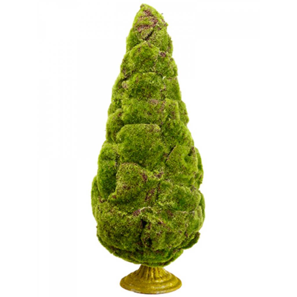 MOSS TOPIARY W/METAL STAND 20&quot; 