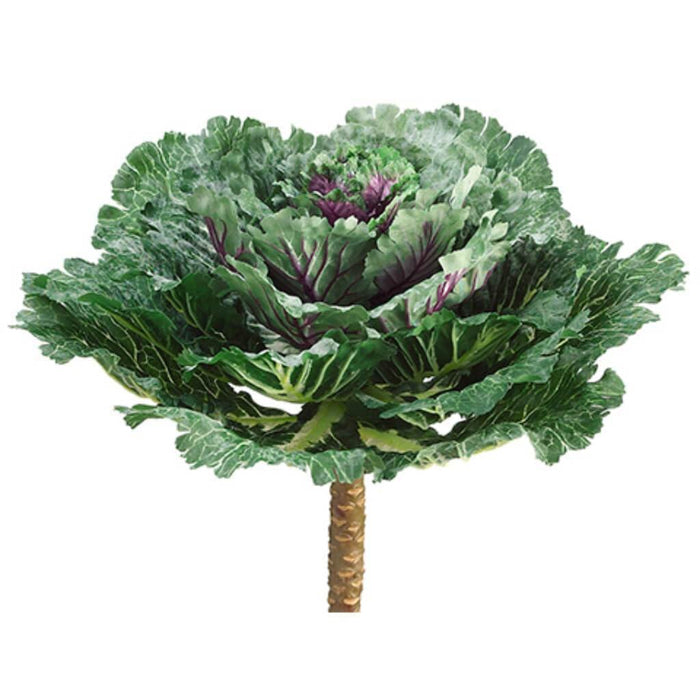 Cabbage Spray 14" Wx15" L Gr/Pu 