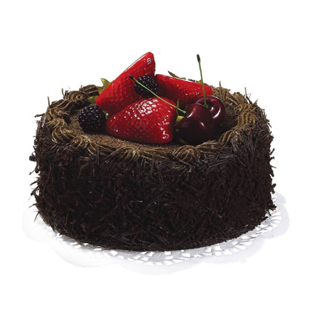 Choco.Cake W/Ber Cx 6D2" H 