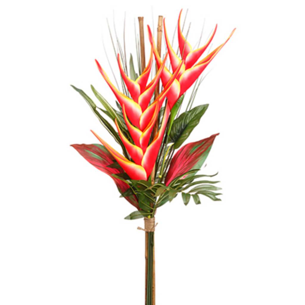 Heliconia/Grass Bundle 30.5&quot; 