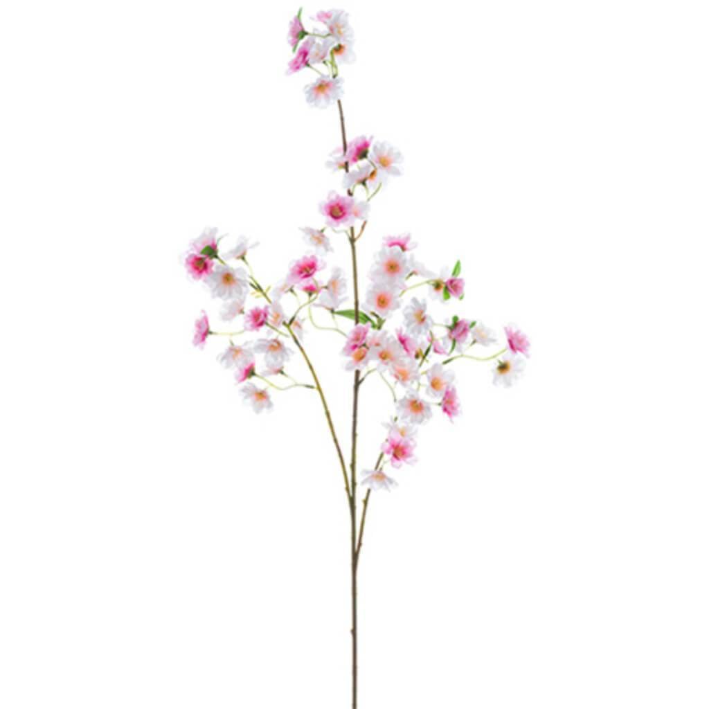 Cherry Blossom Spray 49" Pk/Cr 
