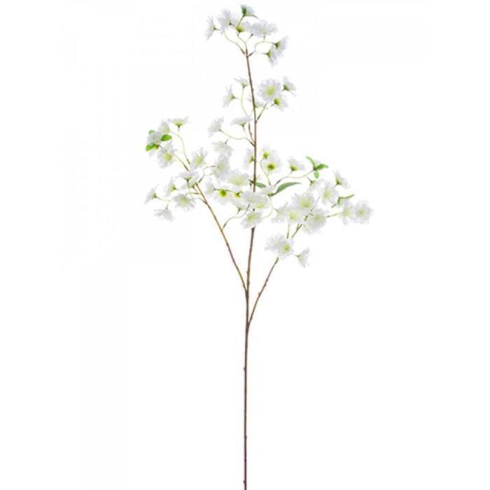 Cherry Blossom Spray 49" Wh 