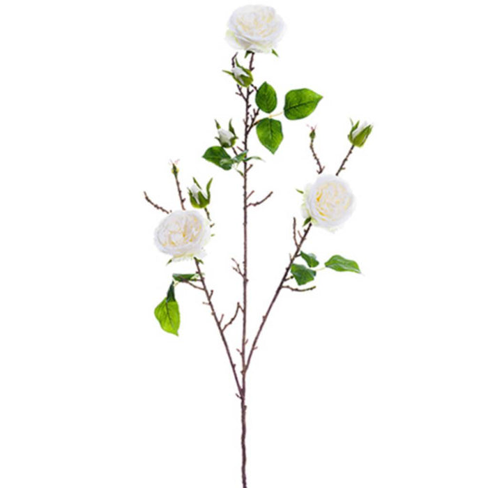Rose Spray 36" Wh 