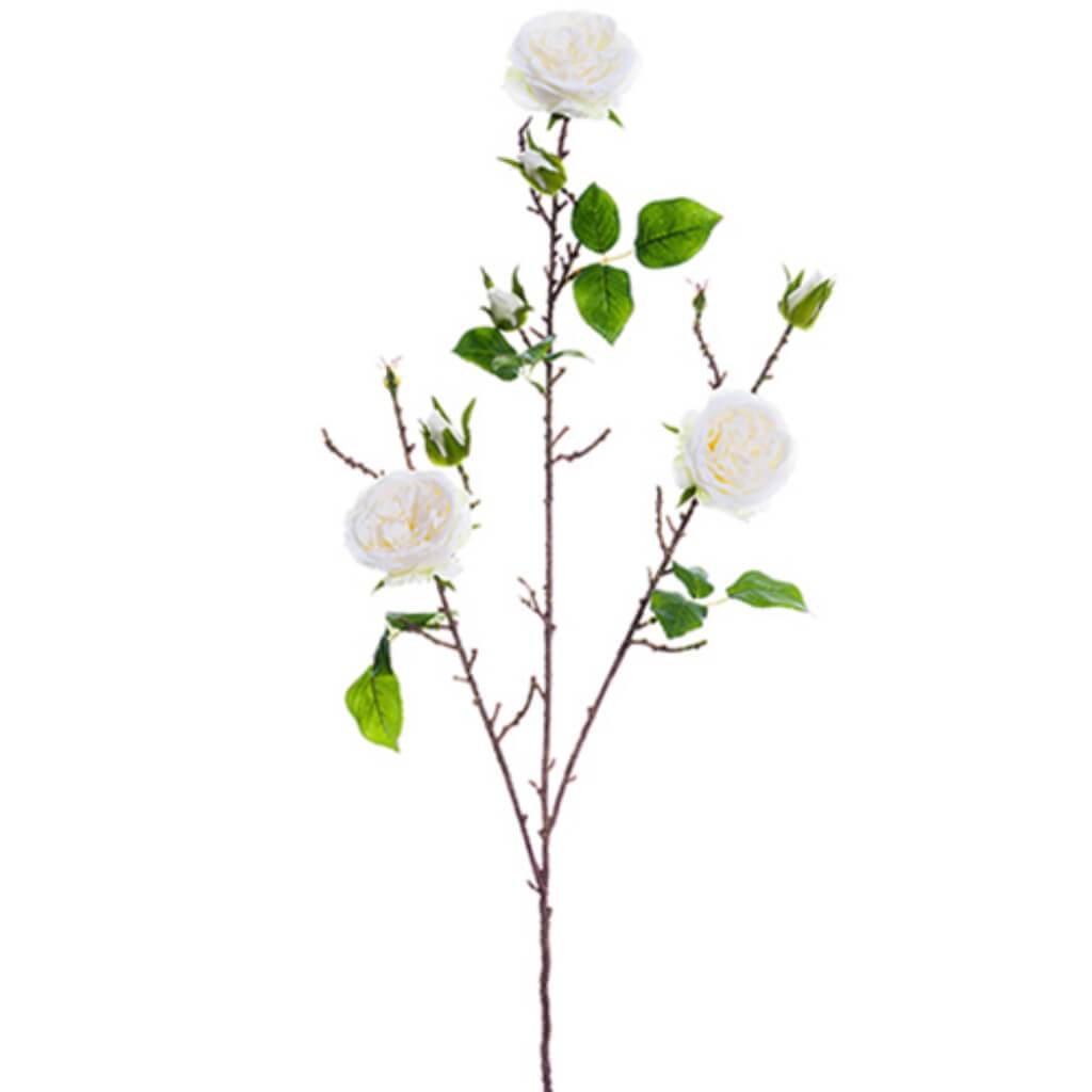 Rose Spray 36" Wh 