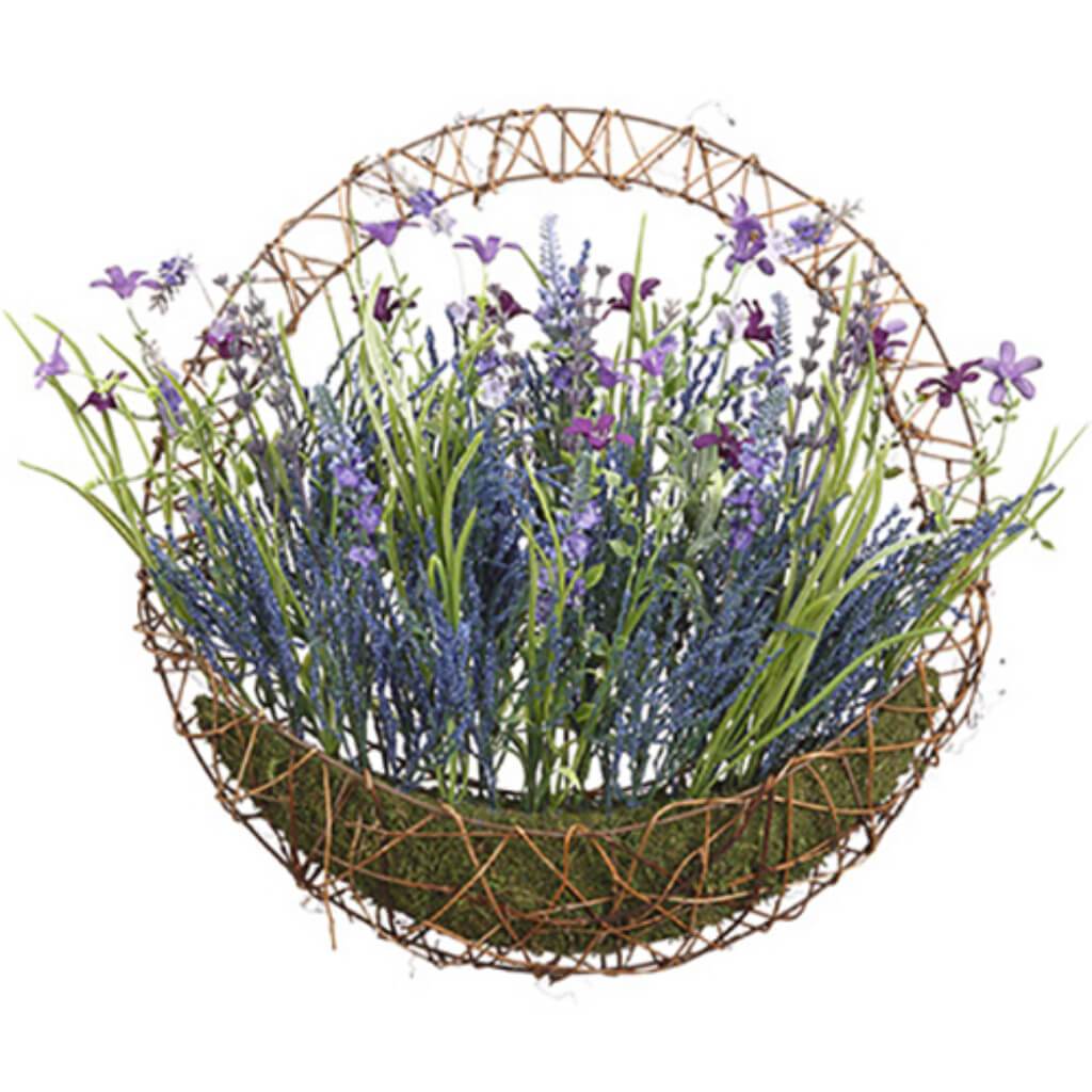 Lavender Wall Piece 15&quot; Hx15&quot; W 