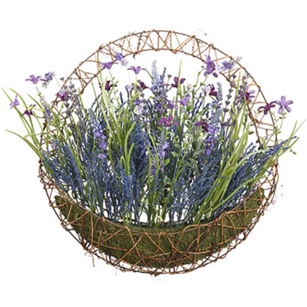 Lavender Wall Piece 15" Hx15" W 