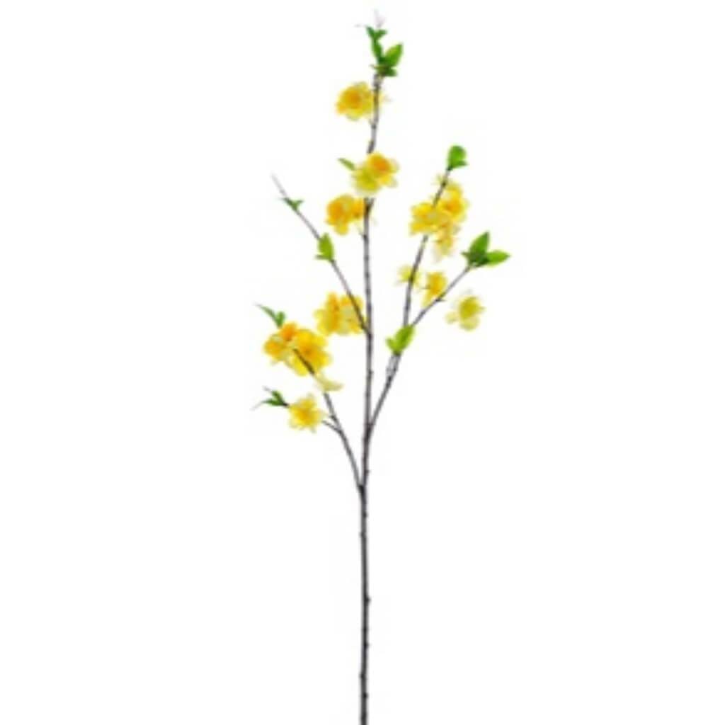 Apple Blossom Spray 46&quot; Ye 