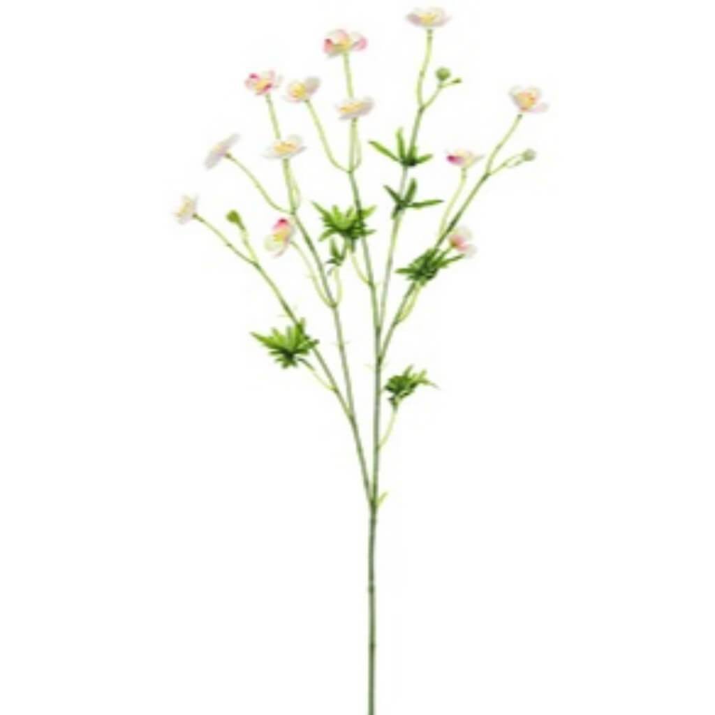 Buttercup Spray 27" Cr/Pk 