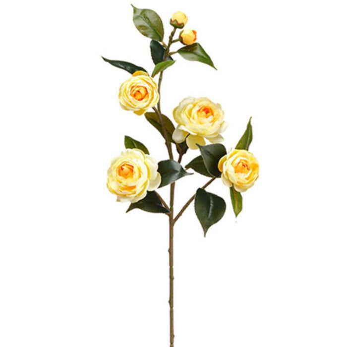 Camellia Spray 29.5" Ye 