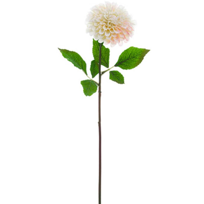 Dahlia Spray 24" Wh 