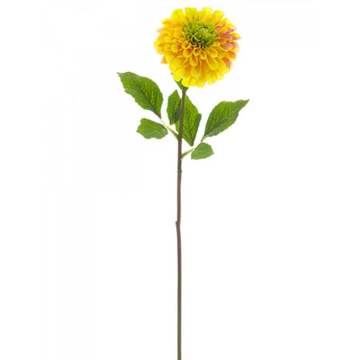 Dahlia Spray 24" Ye 