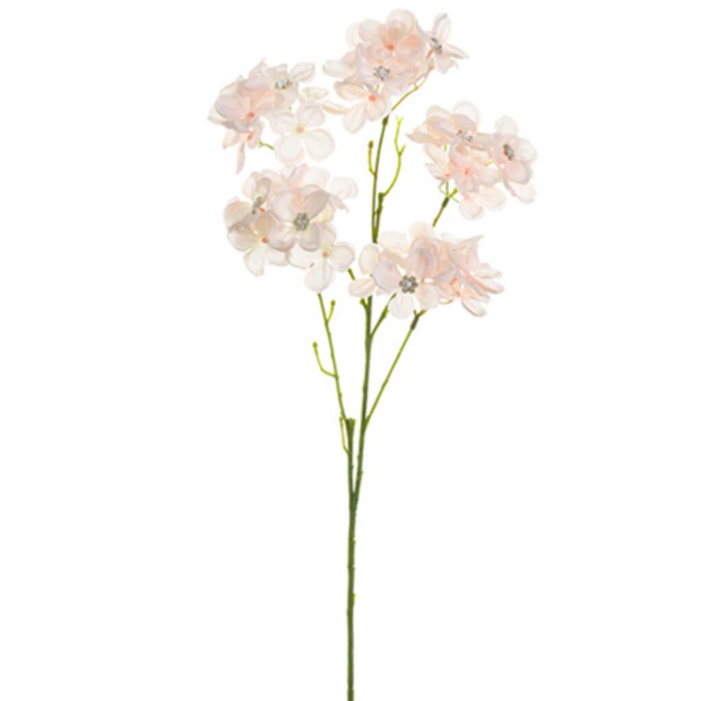 Rhinestone Hydrangea Spray 27" 
