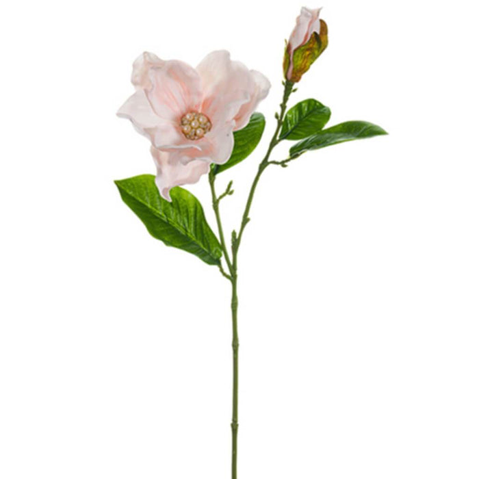 Rhinestone Magnolia Spray 23" 
