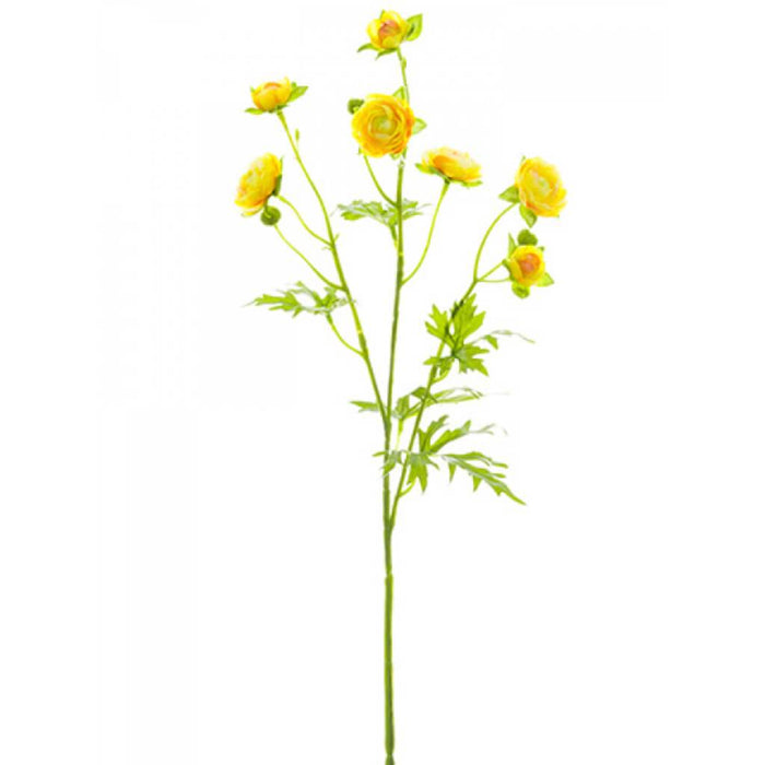Mini Ranunculus Spray 22" Ye 