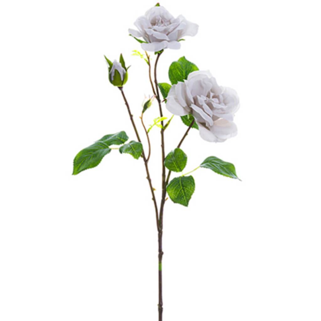 Rose Spray 24" Gy 