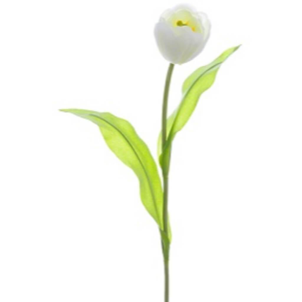 Tulip Spray 16" Wh 