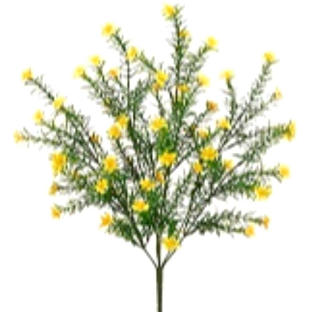 Mini Blossom Bush 18&quot; Ye 