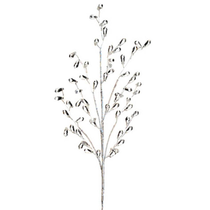 Weeping Faux Crystal Spray 18" 