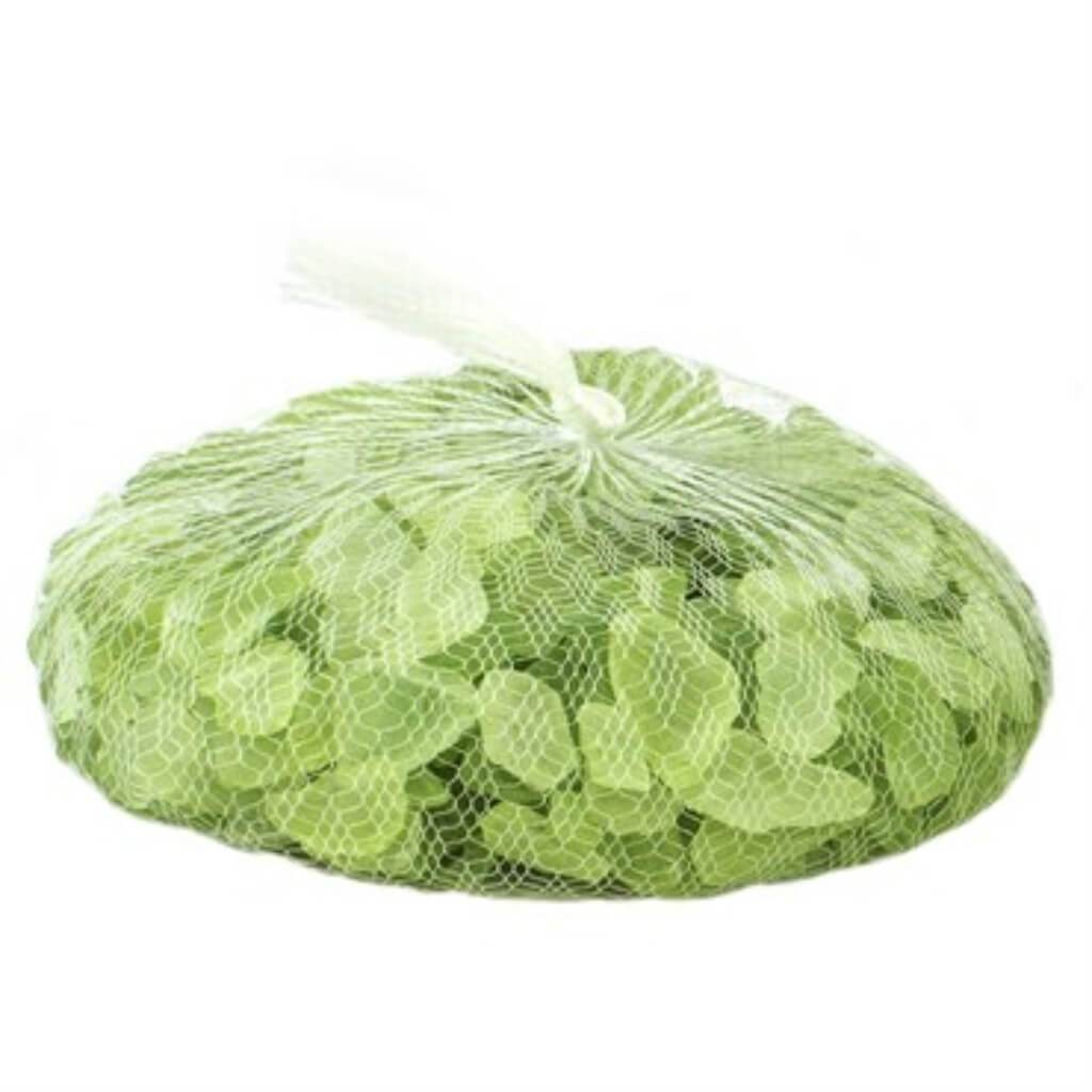 Mesh Bag Sea Glass 2lb Chartreuse 