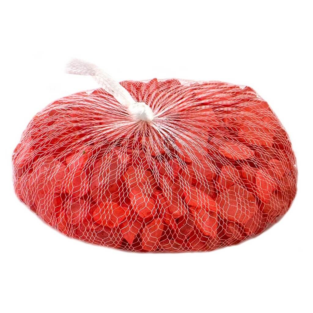 Mesh Bag Sea Glass 2lb Red 