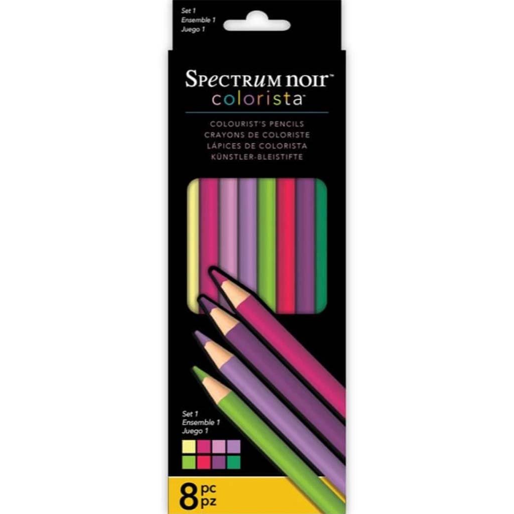 Colorista by Spectrum Noir 8 Piece Pencils Set