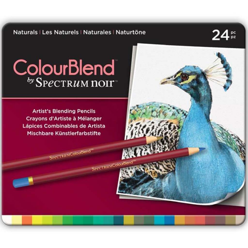 ColourBlend by Spectrum Noir 24 Pencil Set - Naturals 