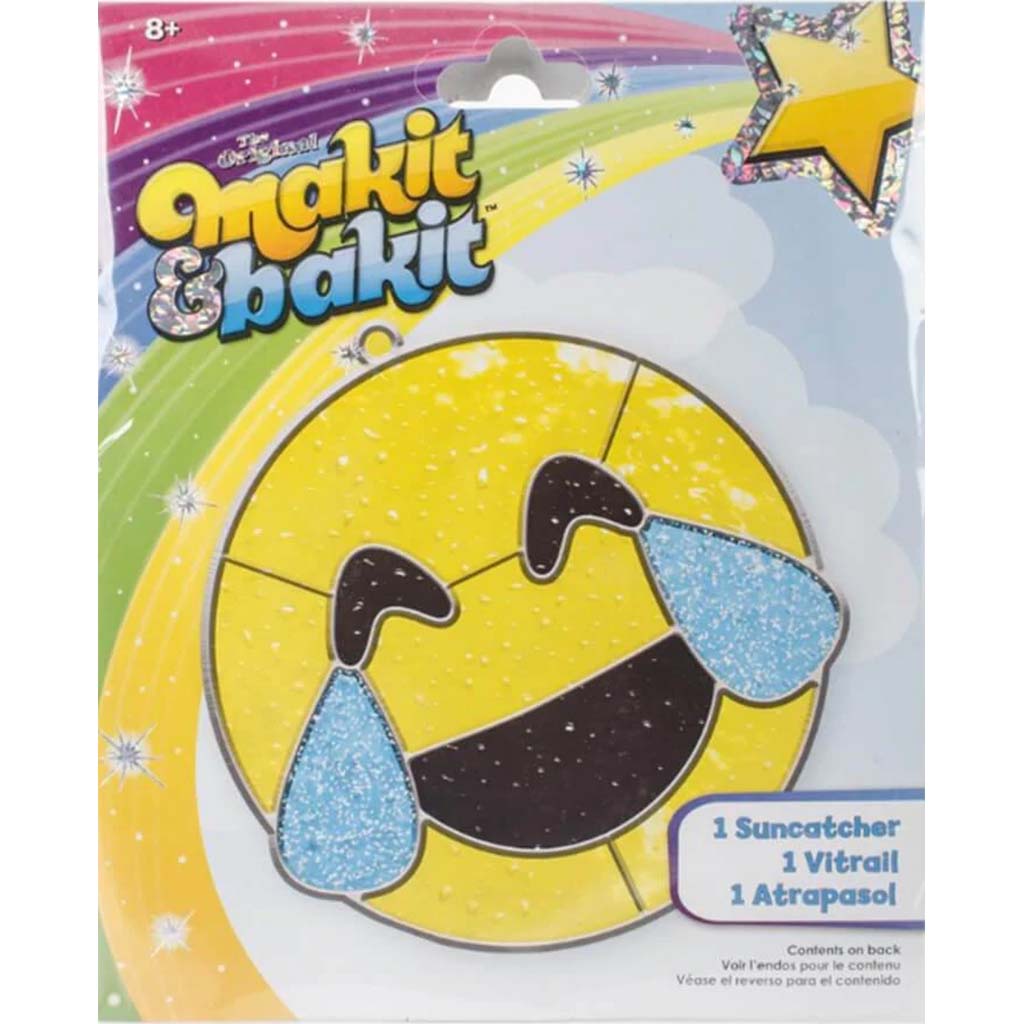 Makit &amp; Bakit Suncatcher Emoji Happy Tears