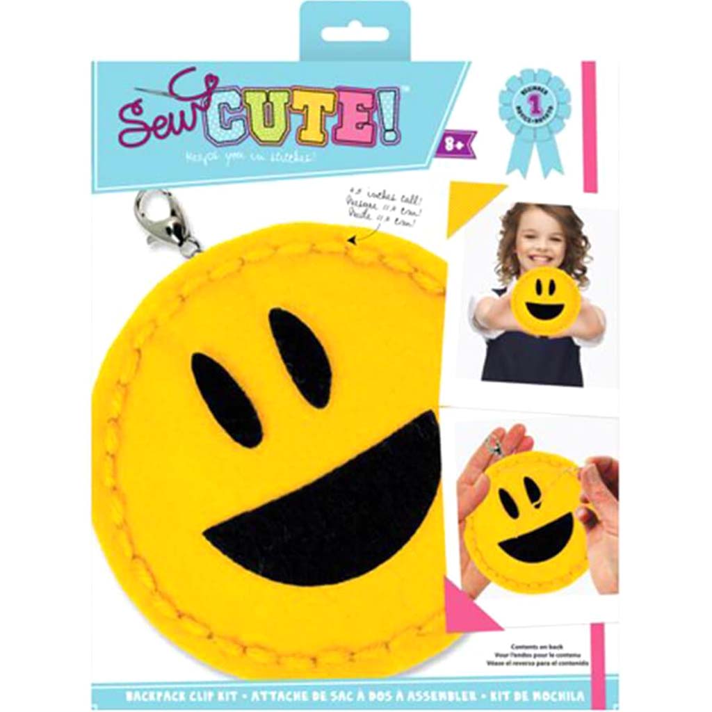 Sew Cute Mini Emoji Open Mouth Smile