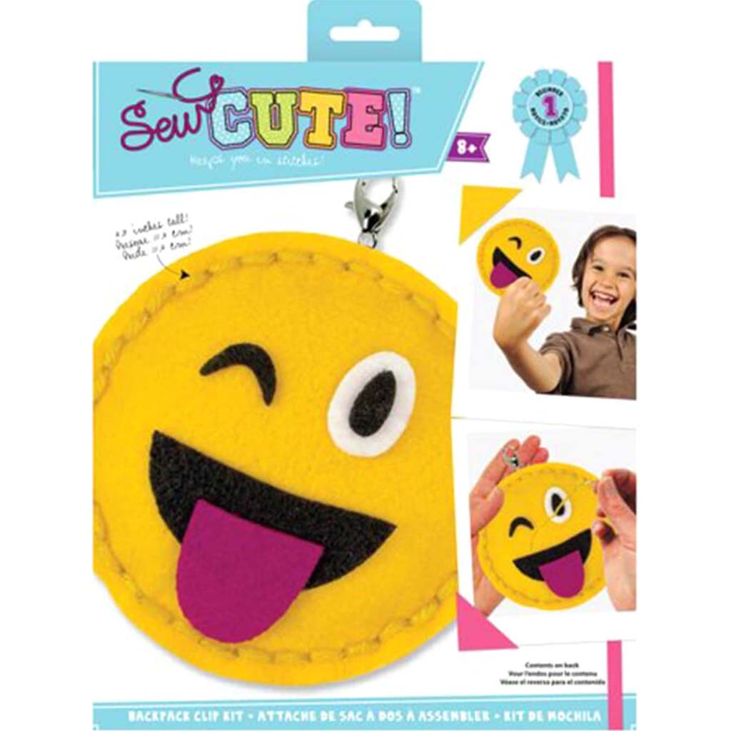 Sew Cute Mini Emoji One Eye Open