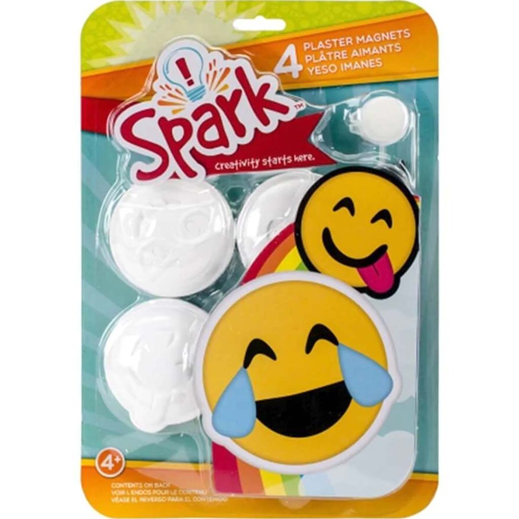 Spark Plaster Magnets Goofy Emoji