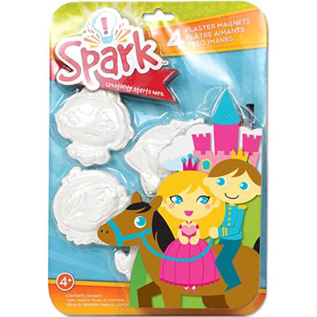 Spark Plaster Magnets Princesses