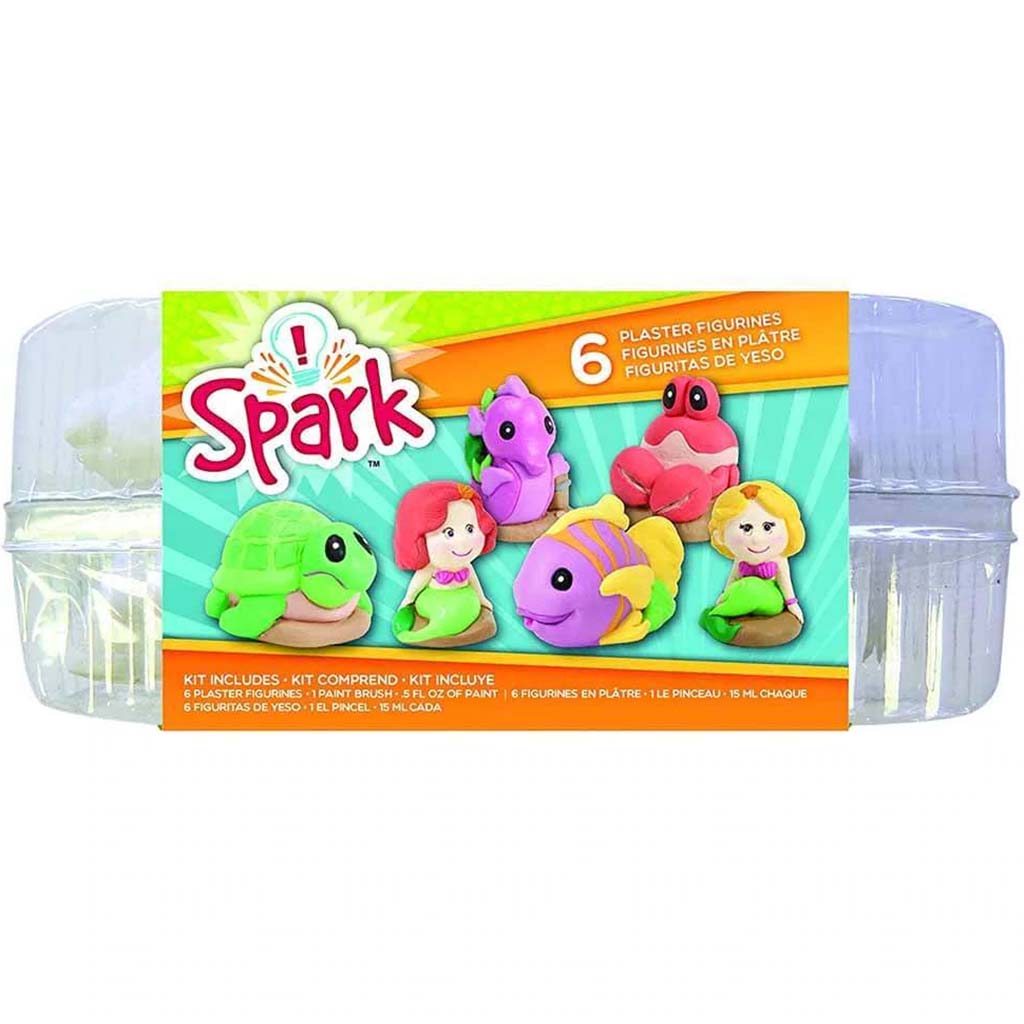 Spark Plaster 6Pk Mermaids