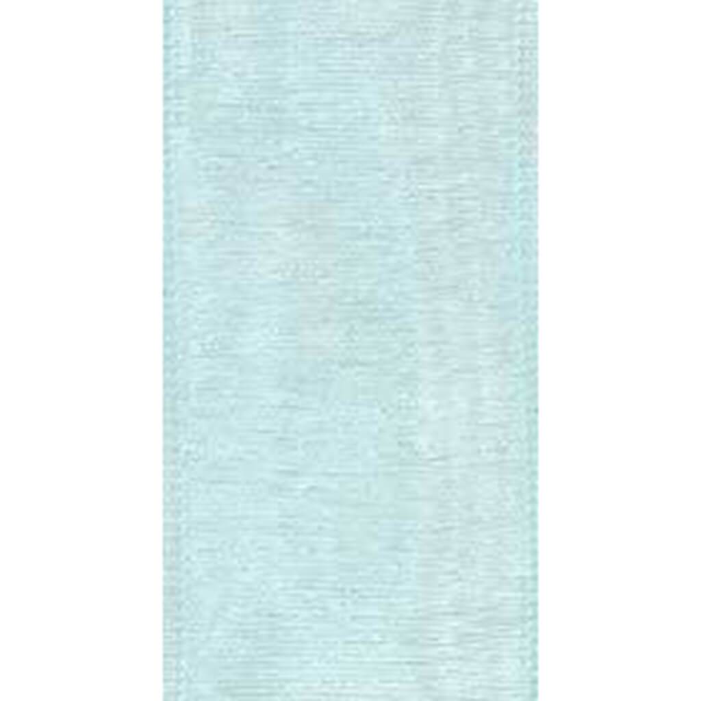 Sheer Organdy 5/8in x 20yd Aqua