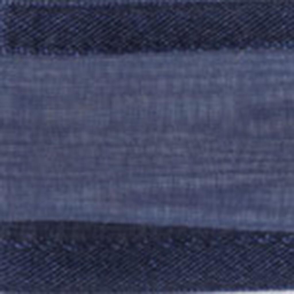 Sheer Delight Satin Edge 5/8in x 6yd Navy Blue