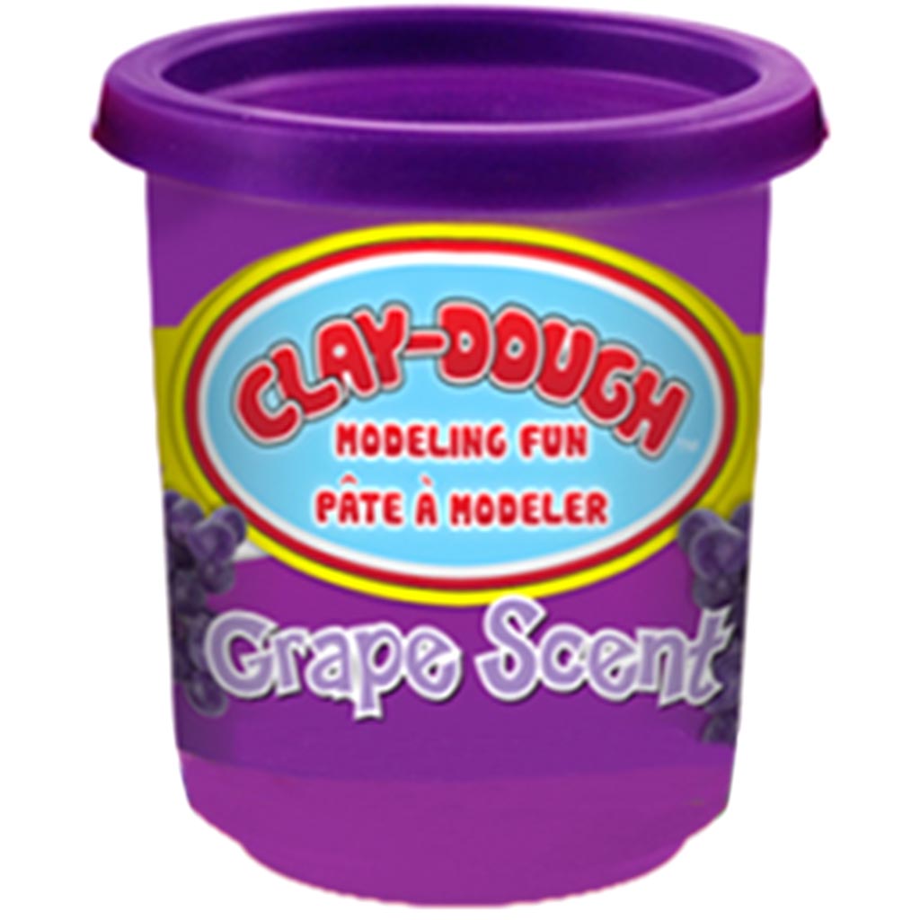 CLAY DOUGH FRUIT GRAPE SCENTED  VIOLET 